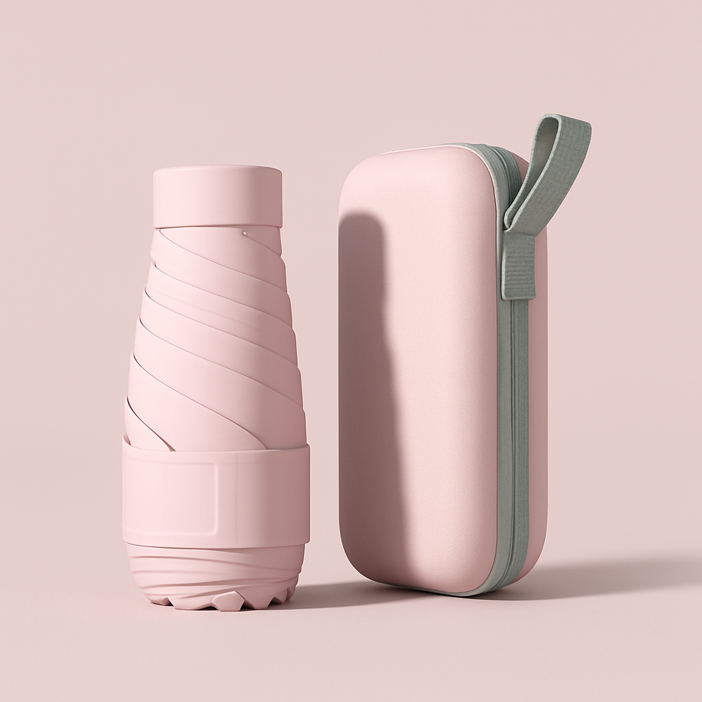 Raindy Pocket — Parapluie de poche anti‑UV, pluie & soleil