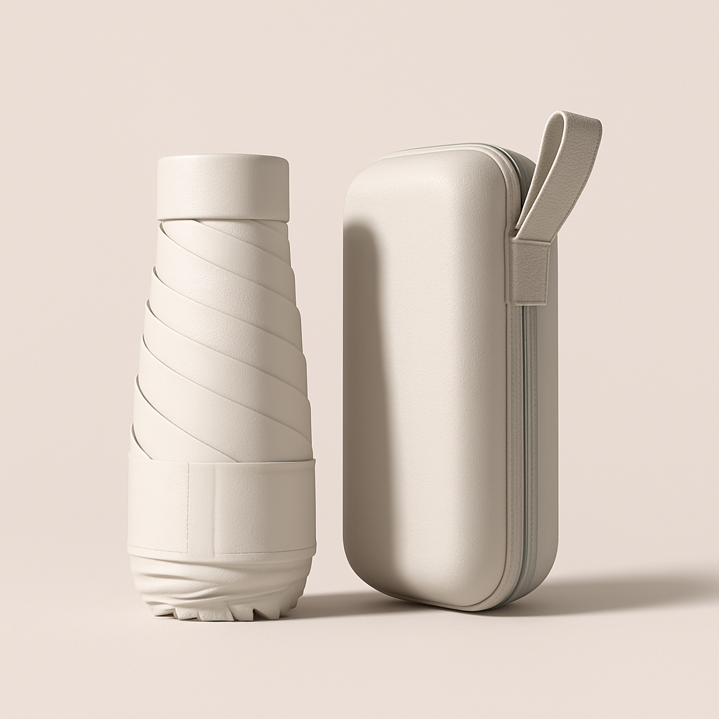 Raindy Pocket — Parapluie de poche anti‑UV, pluie & soleil