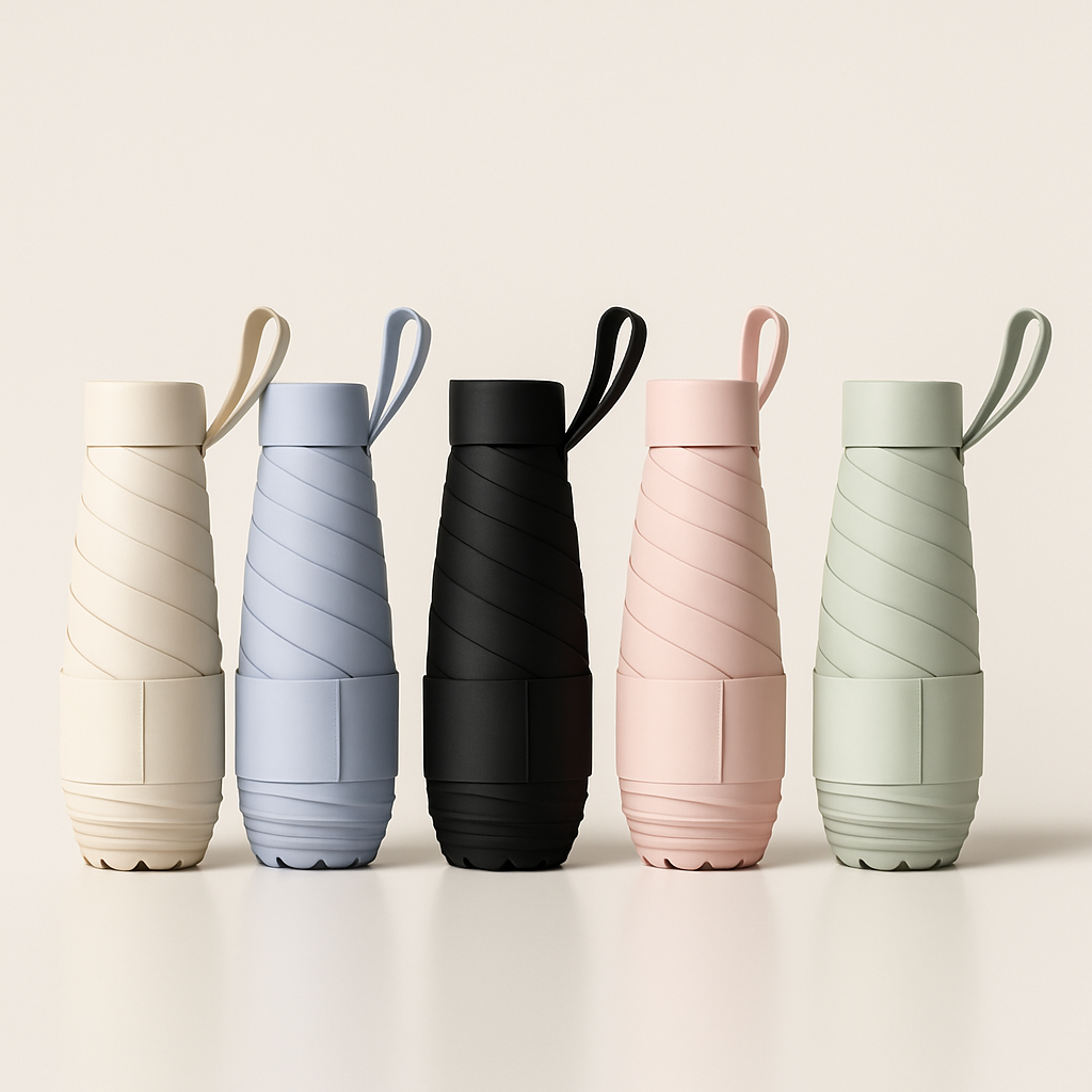 Raindy Pocket — Parapluie de poche anti‑UV, pluie & soleil