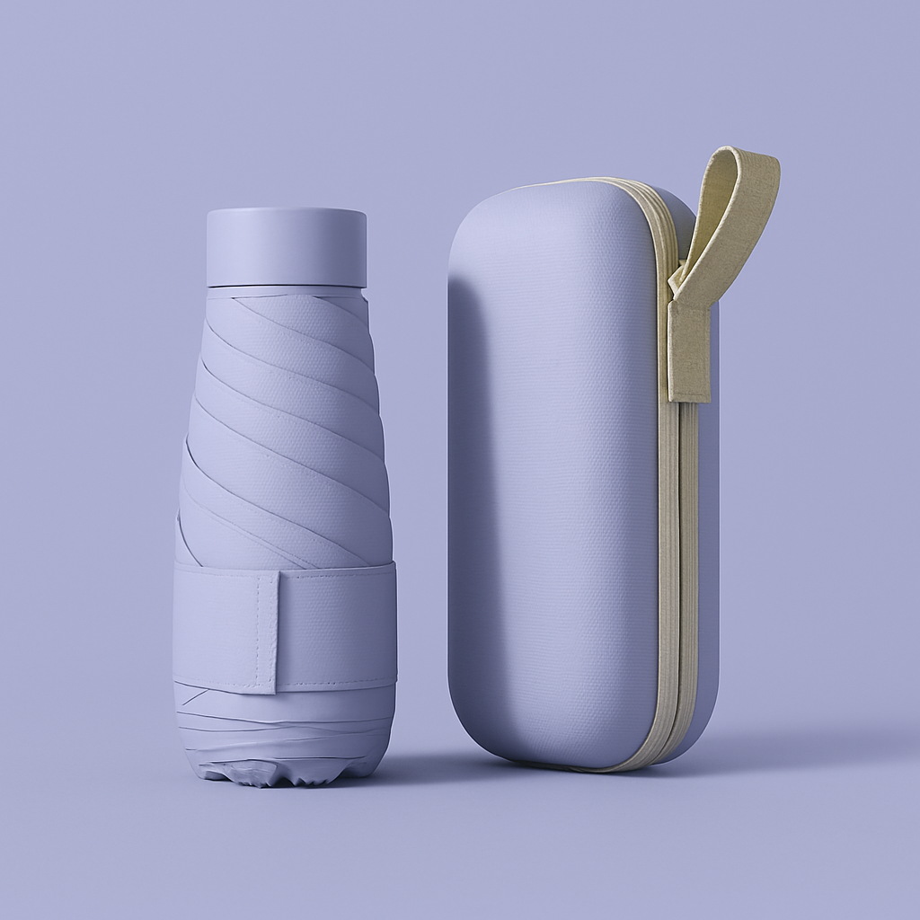 Raindy Pocket — Parapluie de poche anti‑UV, pluie & soleil